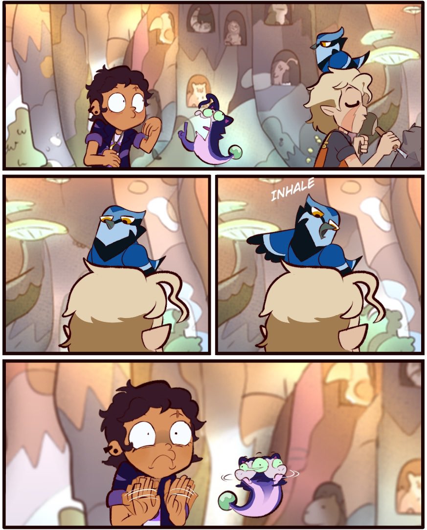 MoringmarkMark's tweet photo. Shhh #TheOwlHouse #toh https://t.co/PMoqKr0ebB