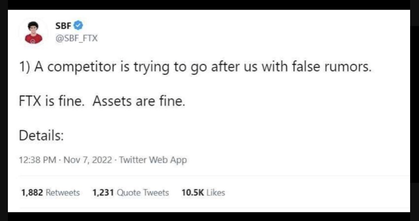 easyeight08's tweet photo. #FTX BEFORE COLLAPSE WAS ACTING SAME LIKE SHIT #MEXC: https://t.co/ytjgDfFRfU