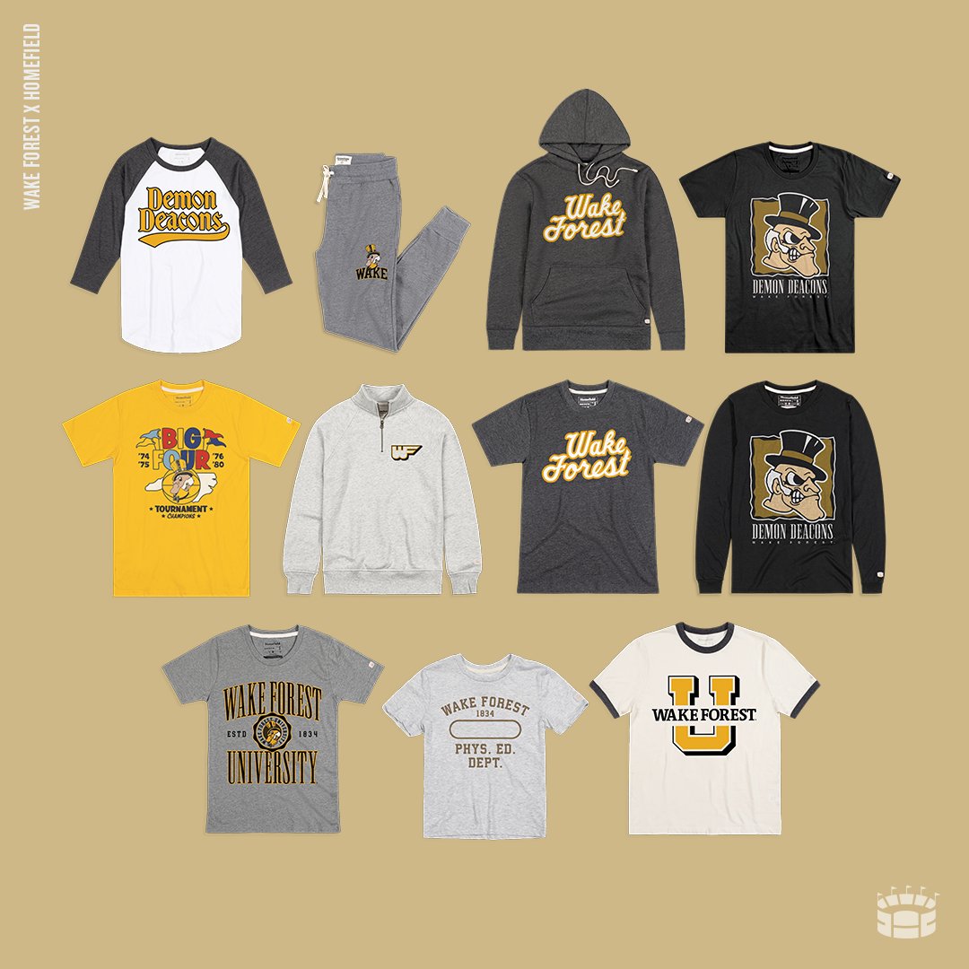 Homefield on Twitter WAKE FOREST NOW! 🎩 https//homefieldapparel