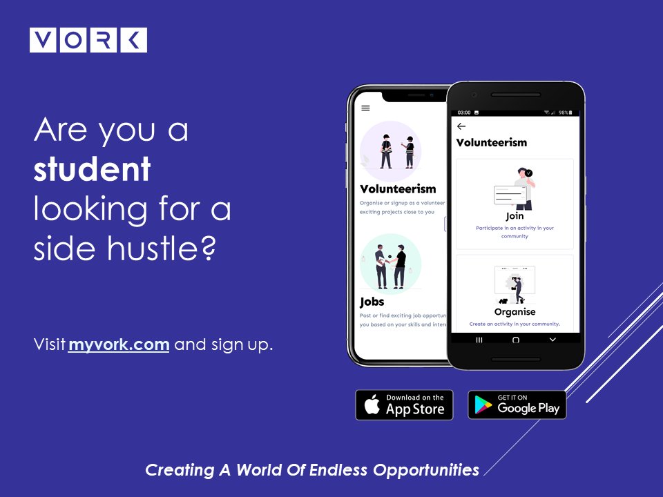 vorkcompany's tweet image. Become a volunteer, a worker and an employer. 
Join us on an exciting journey! #volunteer #work #vork #ghana #Newsfile #accra achimota adomtv #CitiNewsroom
#JoyNews #peacefm myvork.com