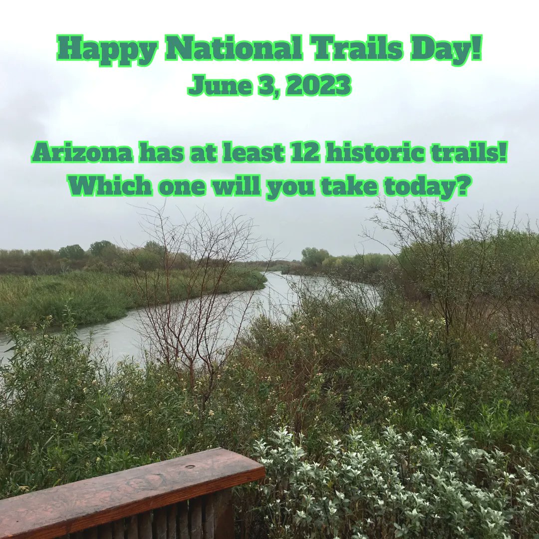 Today is National Trail's Day hosted by American Hiking Society, providing the perfect opportunity to set off on a local trail with others in your community. Learn more here: buff.ly/2jruCe6. Original photo credit to ©2017 Anza Trail NPS on Flickr buff.ly/45KO23x