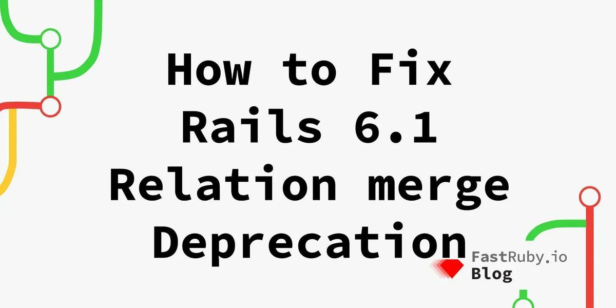 OmbuLabs's tweet image. ❗ Rails 6.1 to 7.0 upgrade gives you this deprecation warning? 

Us too. Thanks to Aysan Isayo you can avoid it. 👇 

go.fastruby.io/g9g 

#deprecationwarning #railsupgrade