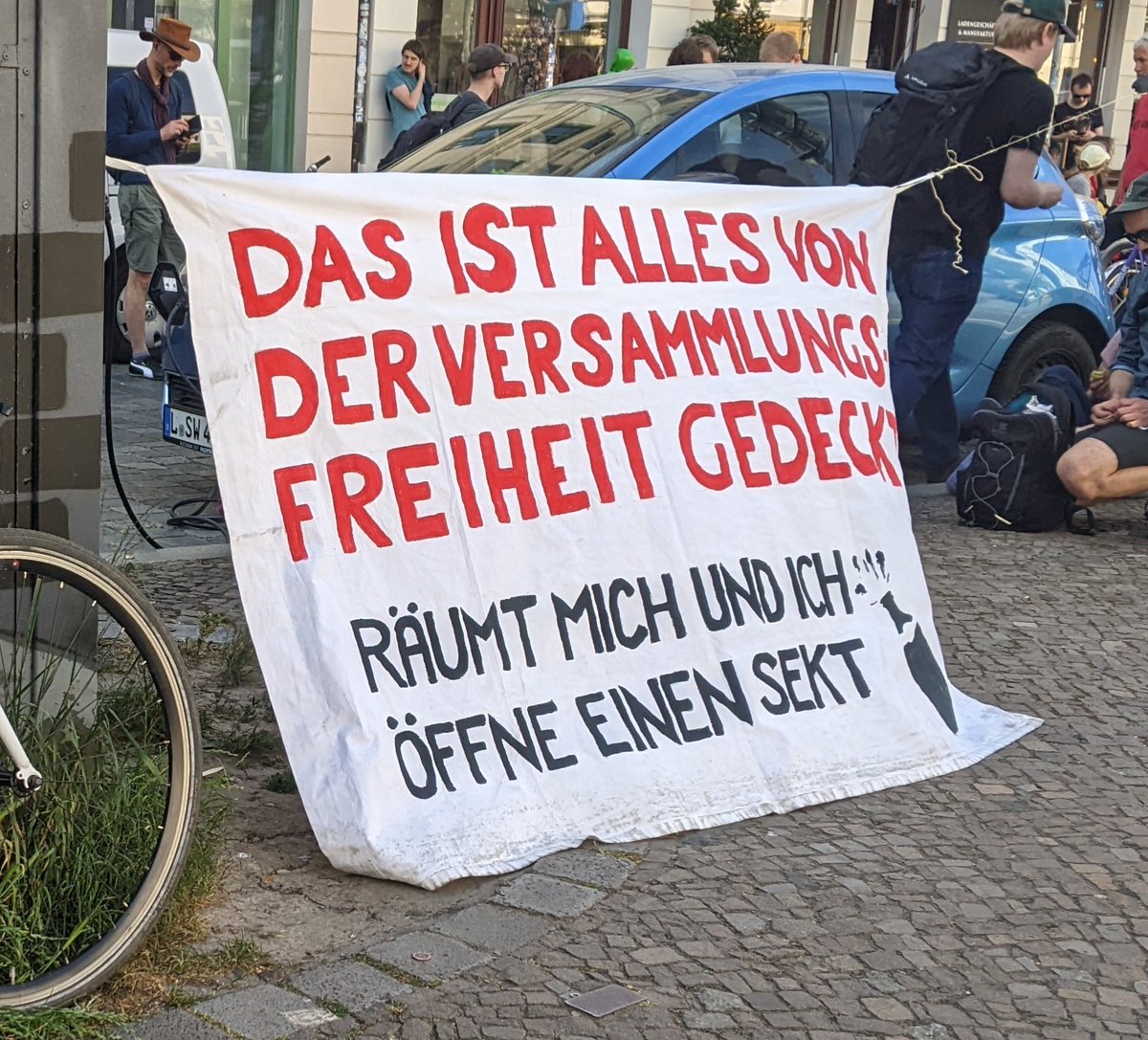 Kleine feine Versammlung am Südplatz <3 #le0306