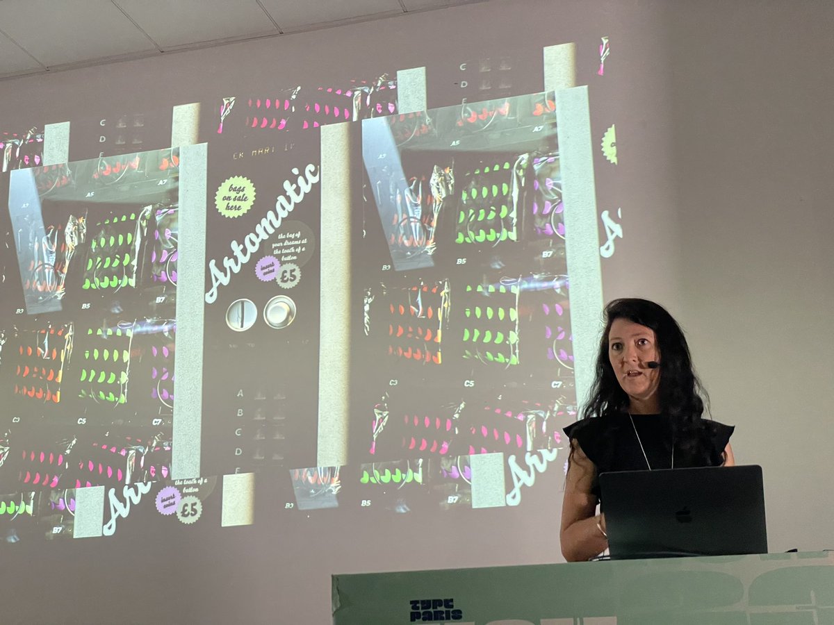 typeparis's tweet photo. The perfect assembly, graphics and character creation. Thanks @sarahboris_LDN @DamienCollot @wearemucho @espiekermann #now23 https://t.co/CXIssvtWJ5
