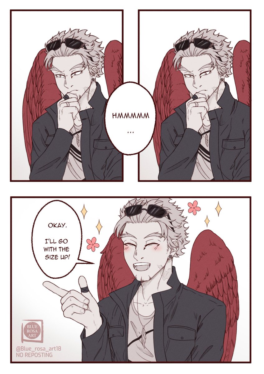Blue_rosa_art18's tweet photo. [#HoEn / #hawksend 18+ NSFW]
🦅: An extra large please!
------
Comic done back in January for Pàtrëon, we all love sizing up for a good cause ;)
#endhawks #hawksdeavor https://t.co/zGTNX5a5VZ