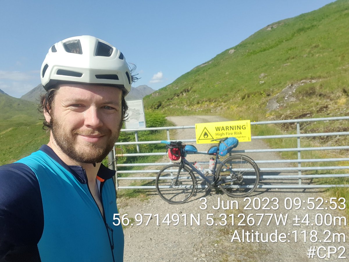SlowBivvyer's tweet photo. Checkpoint 2 #transscotland23 @theracingcoll https://t.co/T6RCe2ABBq