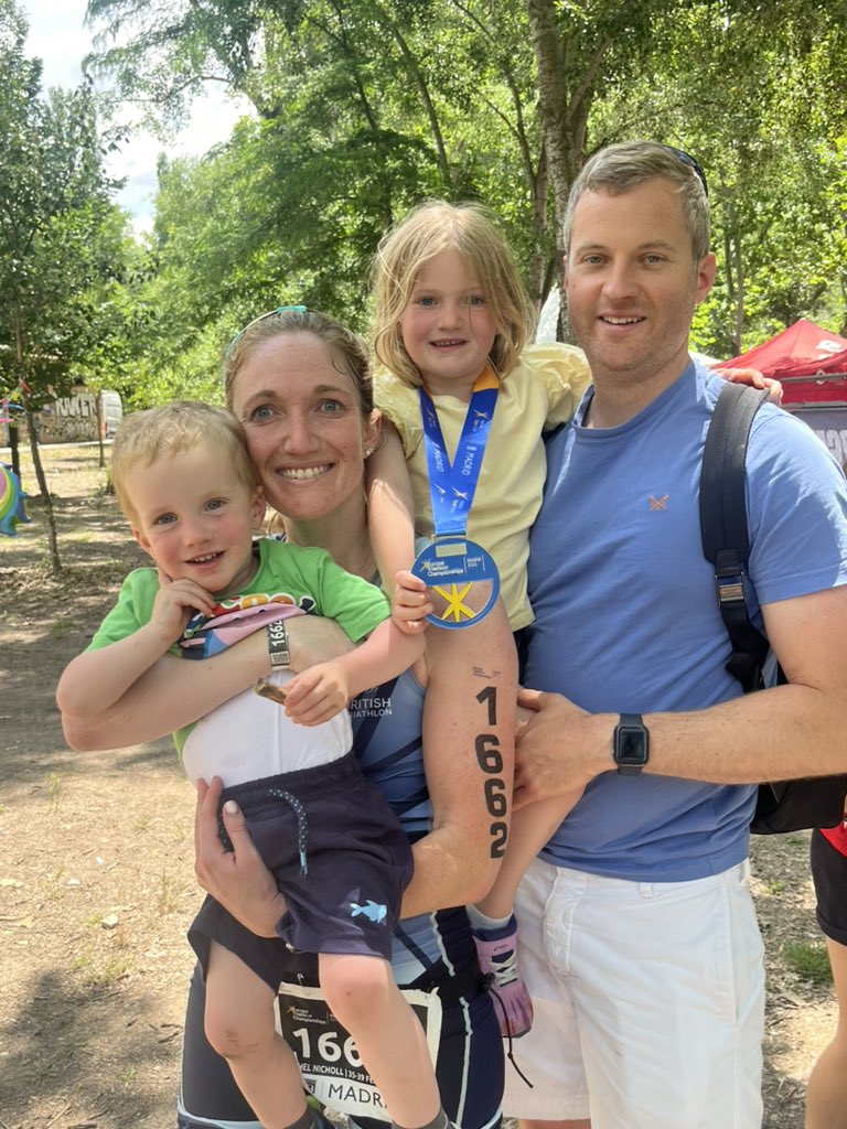 2023 triathlon season has started. European Champs in Madrid turned duathlon due to poor water quality. Medalled and 2 in age category. Not too bad for a swimmer!
