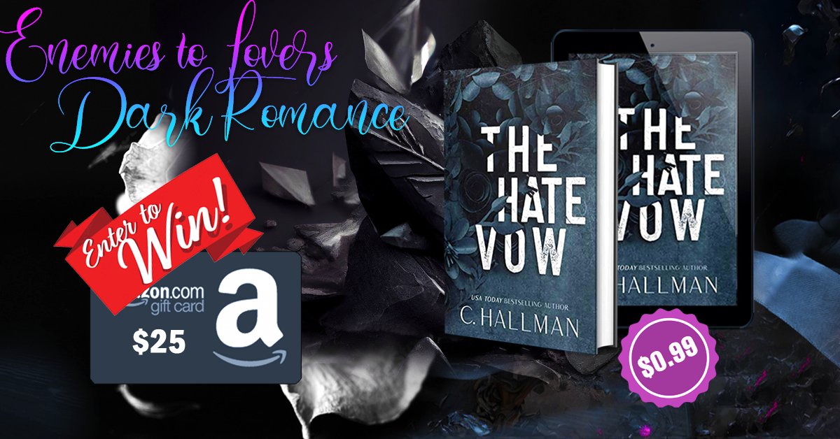 book_throne's tweet photo. 📣DEAL OF THE WEEK‼️
💞THE HATE VOW💘
🖤Dark Romance🖤
⭐⭐⭐Kindle Unlimited​✅⭐⭐⭐
🎀Win a $25 Amazon Gift Card
https://t.co/YAHv4qMbMm
#bookthrone #bookthronedealoftheweek #dealoftheweek #thehatevow #challman #darkromancereads #darkromanceseries #darkromancereader https://t.co/aQFdDvGW9D