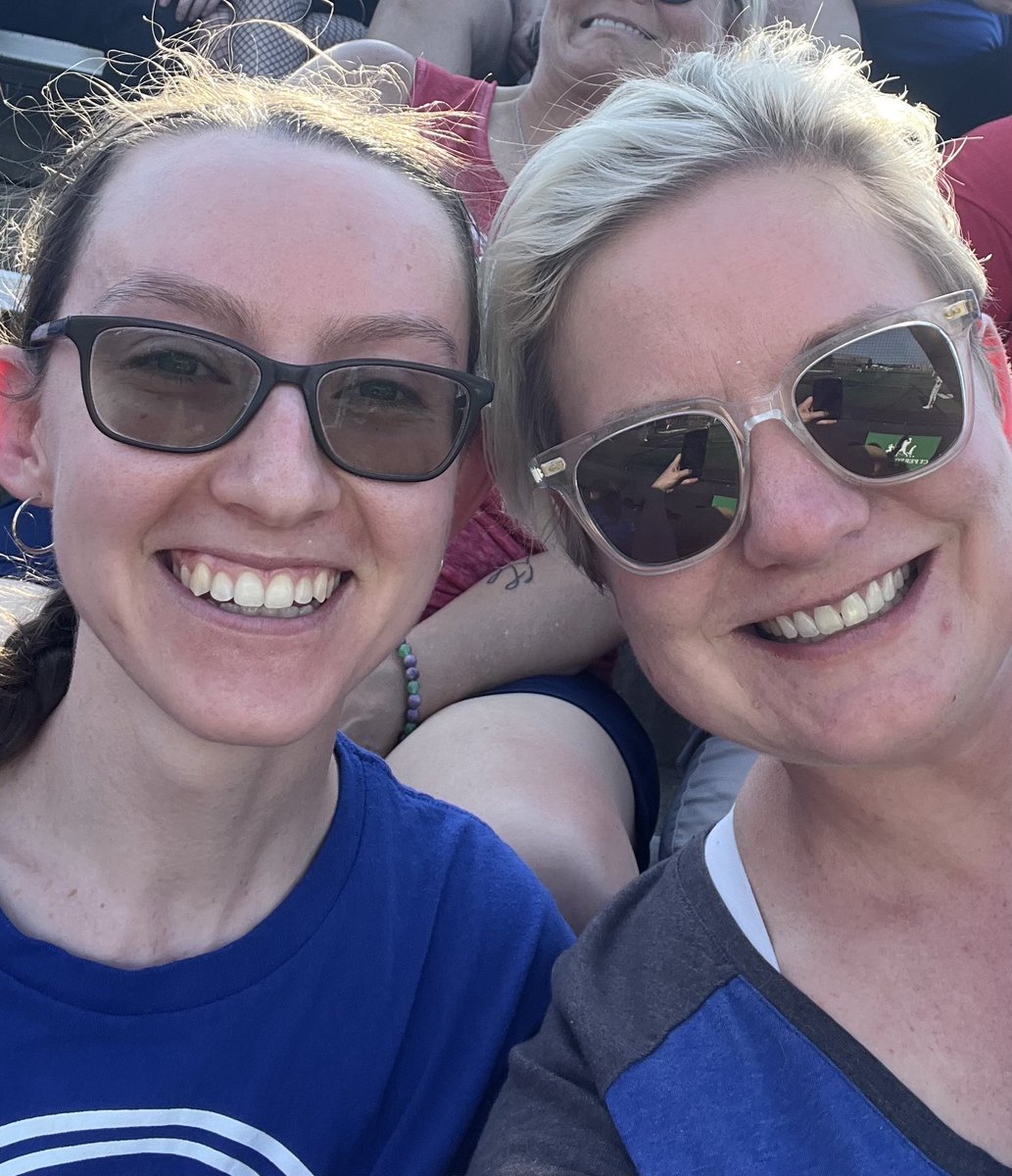 ⁦.⁦<a href="/ProfeMahoney/">Charlotte Mahoney</a>⁩ and I had a great time watching our ⁦.⁦<a href="/HebronLWbball/">Hebron Lakewood Baseball</a>⁩ in Mason the other night! Our team is a class act all. day. long.  💙❤️💙#thatsmylakewood  #proudtobealancer ⁦<a href="/LakewoodLSD_HS/">Lakewood High School</a>⁩ ⁦