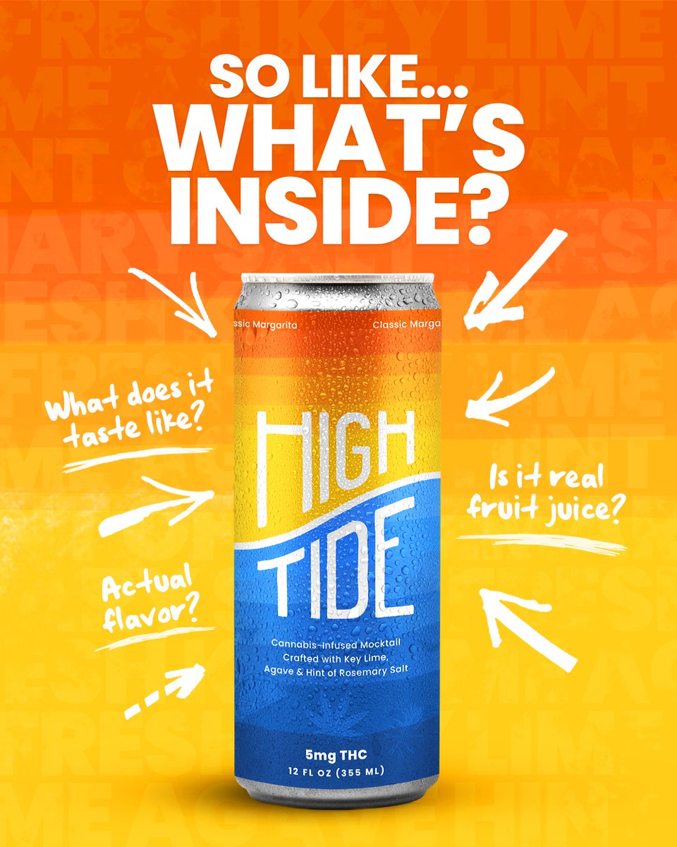 hightidedrinks's tweet photo. Nothin' but goodness inside 🤩 #hightide
-⁠
-⁠
#infusedbeverage #infusedbeverages #margarita #margaritas #beverage https://t.co/1zTHvZa7cE