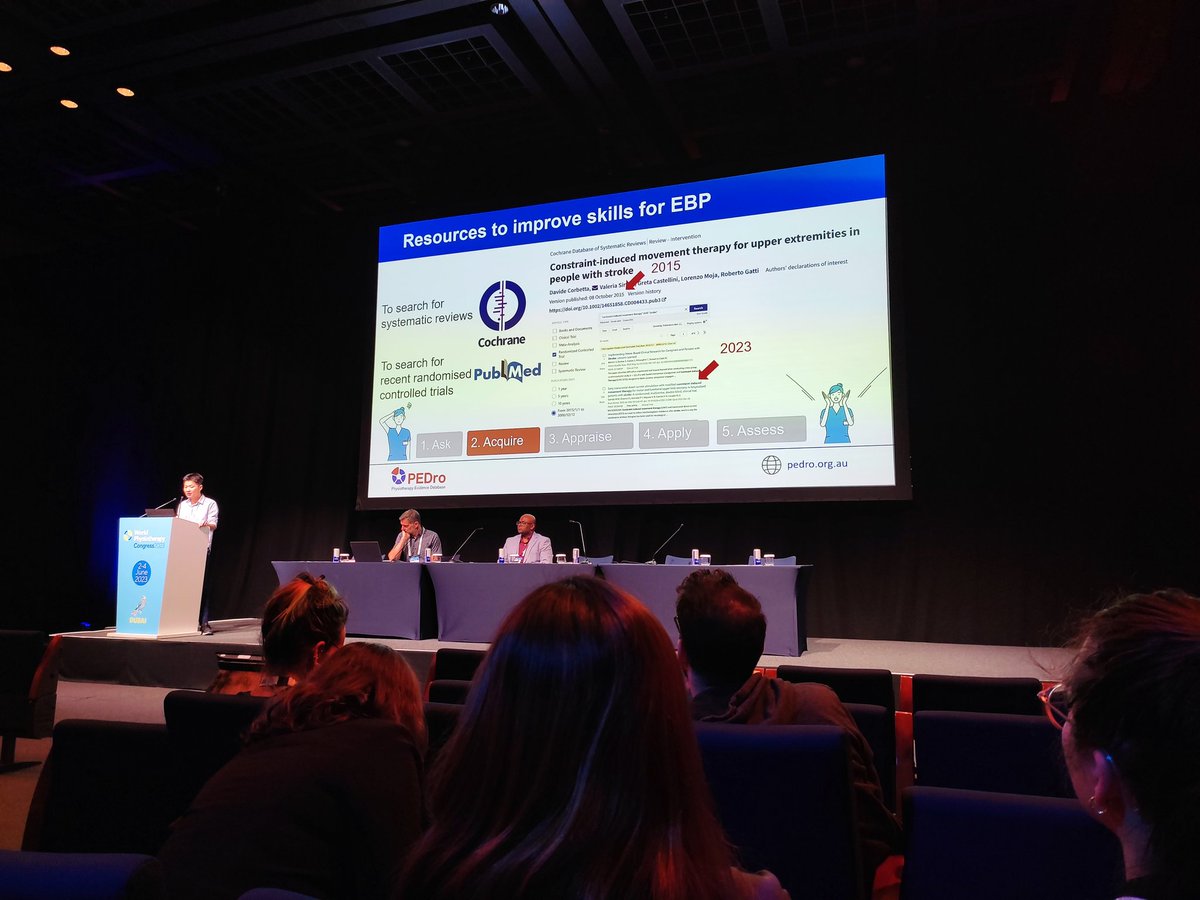JFandim's tweet photo. A fascinating session with incredible presenter's #MarkElkins, #Likhim, #Vincent and @tieparma in the Evidence based practice session 👏🏽👏🏽👏🏽
@PEDrinho_dbase @PEDrinho_dbase @WorldPhysio1951 https://t.co/fu003xYkfz