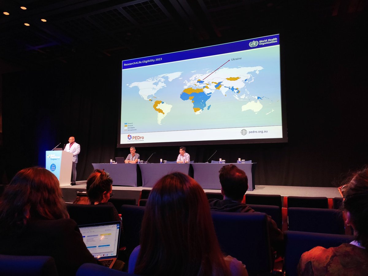 JFandim's tweet photo. A fascinating session with incredible presenter's #MarkElkins, #Likhim, #Vincent and @tieparma in the Evidence based practice session 👏🏽👏🏽👏🏽
@PEDrinho_dbase @PEDrinho_dbase @WorldPhysio1951 https://t.co/fu003xYkfz