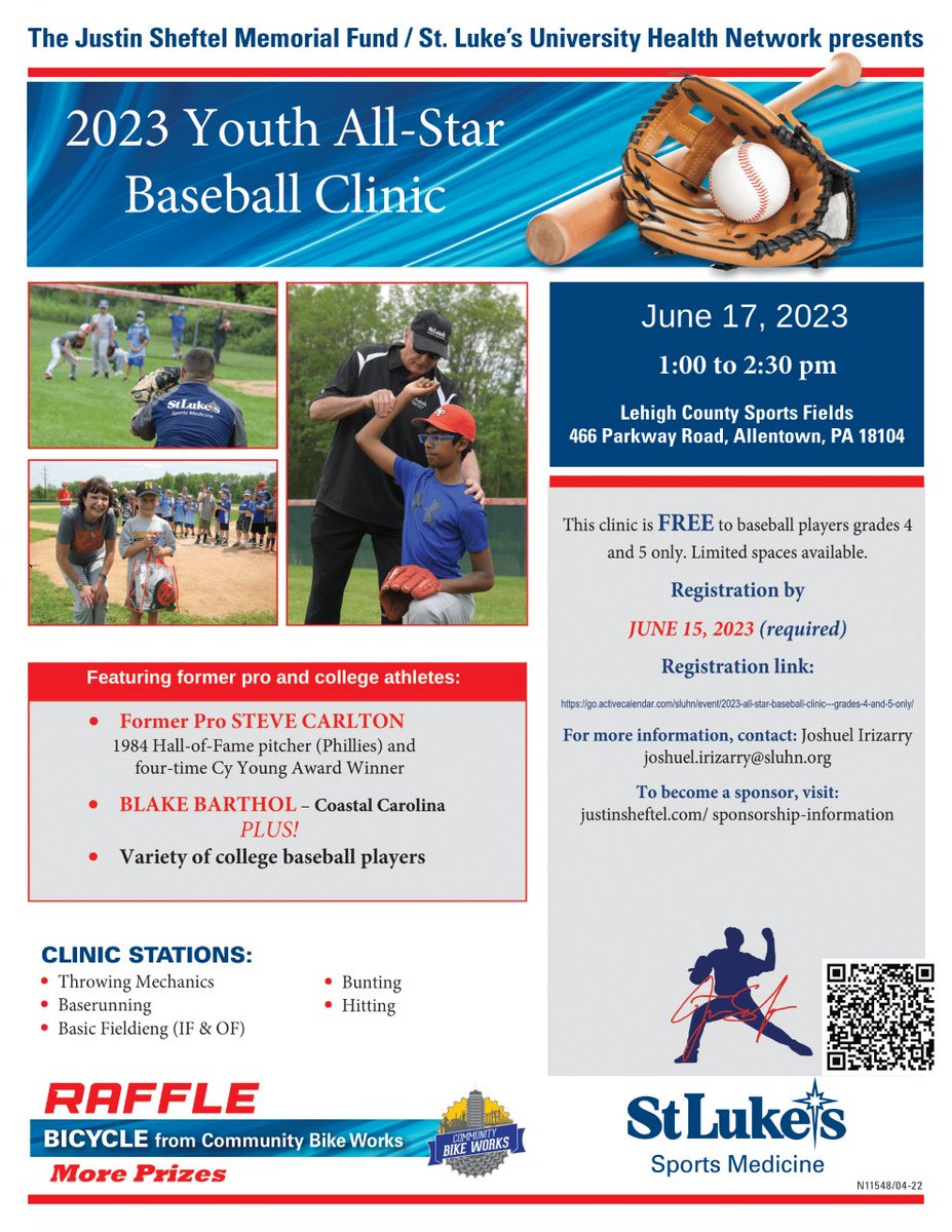 SLUHNSportsMed's tweet photo. Register using these links:
Middle School and High School Players
https://t.co/dqDM8QoNlF

4th and 5th Grade Players
https://t.co/CmRKGTemF4

5th to 8th Grade SOFTBALL Players
https://t.co/66lRipof2M

#StLukesProud #StLukesSportsMedicine https://t.co/2TzOB7OOhS