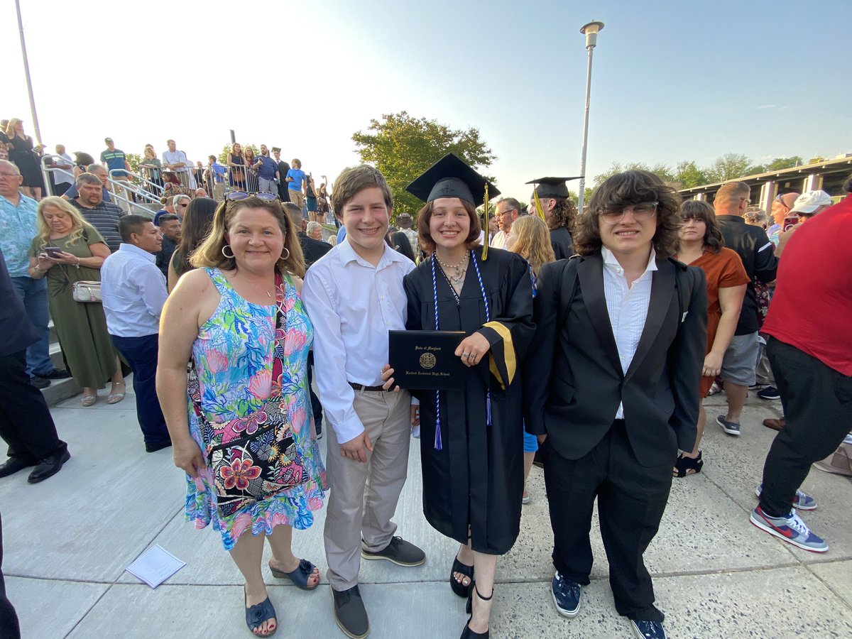 Special week celebrating two of my children as they graduate from 8th grade and 12th grade respectively. #Classof2023