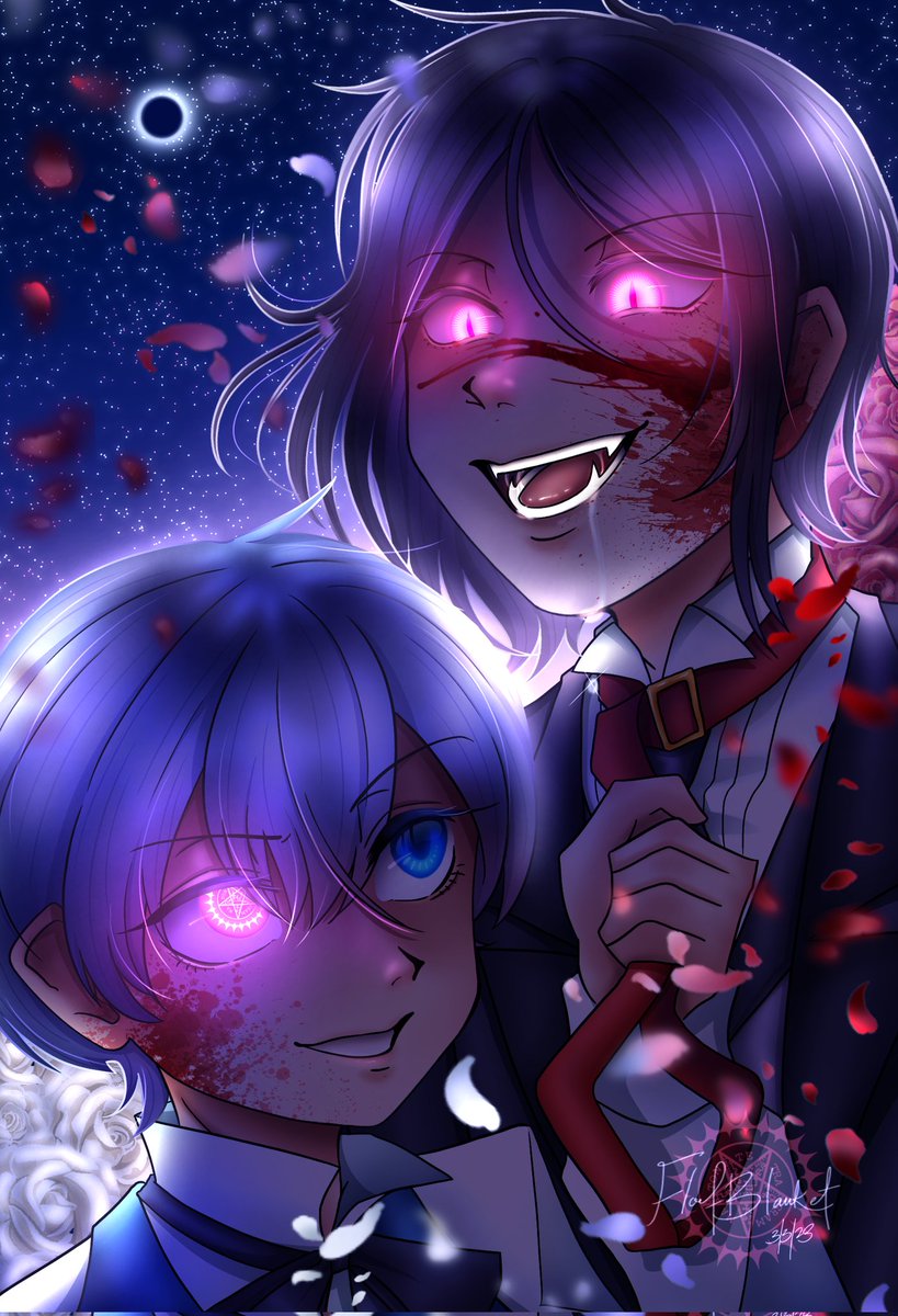 ReinnaSancee's tweet photo. I know it's been a while since I've posted anything- BUUUT IM STILL ALIVE :'D and since I'm now in my BB phase I'd like to share y'all this art piece of mine~ 😍 it's emo time🖤 (actually really proud of this one) #Kuroshitsuji #BlackButler #SebastianMichaelis #CielPhantomhive https://t.co/pVkxhp6aML