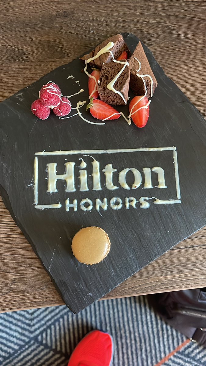 Thanks for the gift <a href="/Hilton_Hotels/">Hilton Hotels</a>