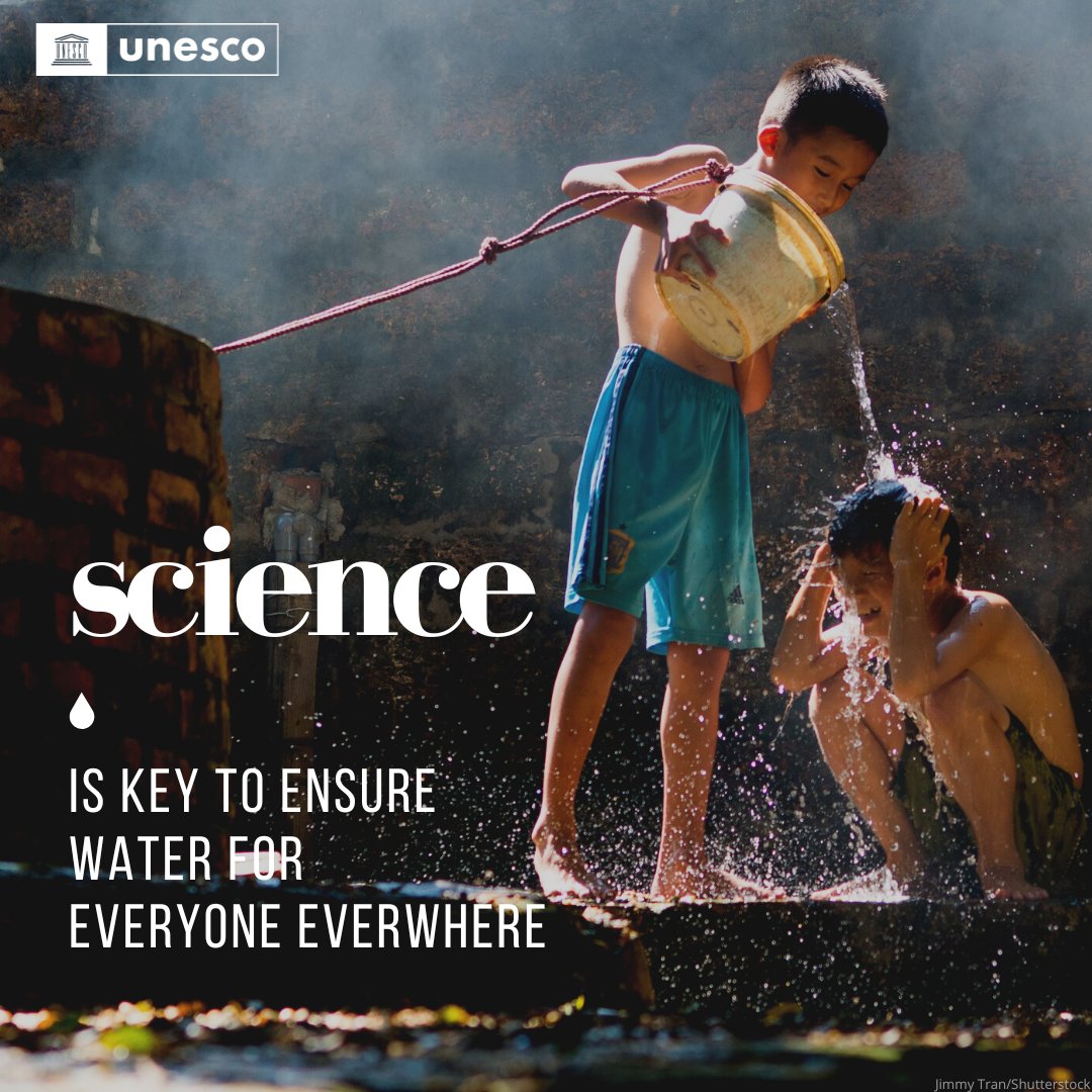 unescoWATER's tweet photo. How can we solve the water crisis if we don’t have sufficient scientific data on safe water quantity, quality &amp; demand?💧

That’s why we’re proposing a global assessment to better understand the challenges &amp; potential solutions.

Learn more: https://t.co/SV1INNFGdg

#WaterAction https://t.co/UoG5IRzu9N
