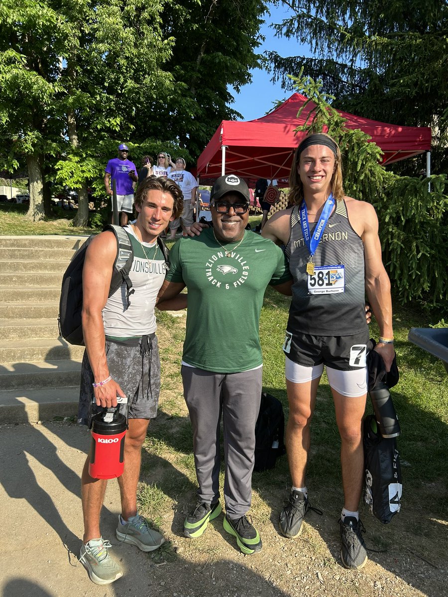 nfinia's tweet photo. Congrats to Monster Boy!!! 2023 110m HH State Champion.  Congrats to Know Willis ZHS (6th) who came back after missing most of the indoor and most all of the outdoor season.  Congrats to Adom Quist - Carmel (5th) who discovered that he can be a superior hurdler.  next year!!! https://t.co/TXgZhSTo0I