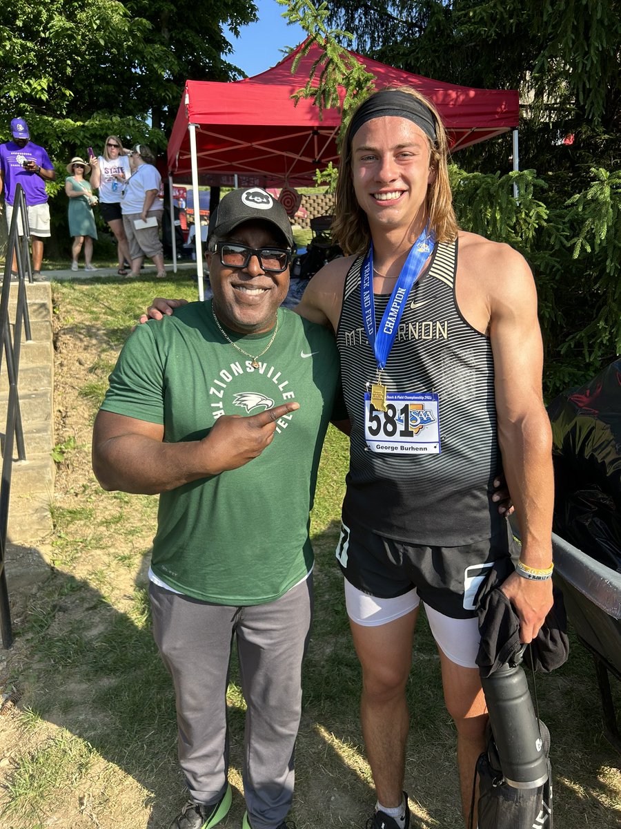 nfinia's tweet photo. Congrats to Monster Boy!!! 2023 110m HH State Champion.  Congrats to Know Willis ZHS (6th) who came back after missing most of the indoor and most all of the outdoor season.  Congrats to Adom Quist - Carmel (5th) who discovered that he can be a superior hurdler.  next year!!! https://t.co/TXgZhSTo0I