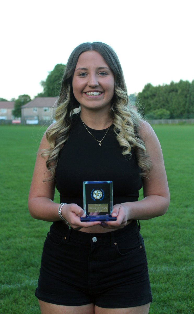 U16 Captain's award 2022/23 Kaci-Leigh George of our U16s - congratulations on a fabulous season 💙 @AberWFC_juniors