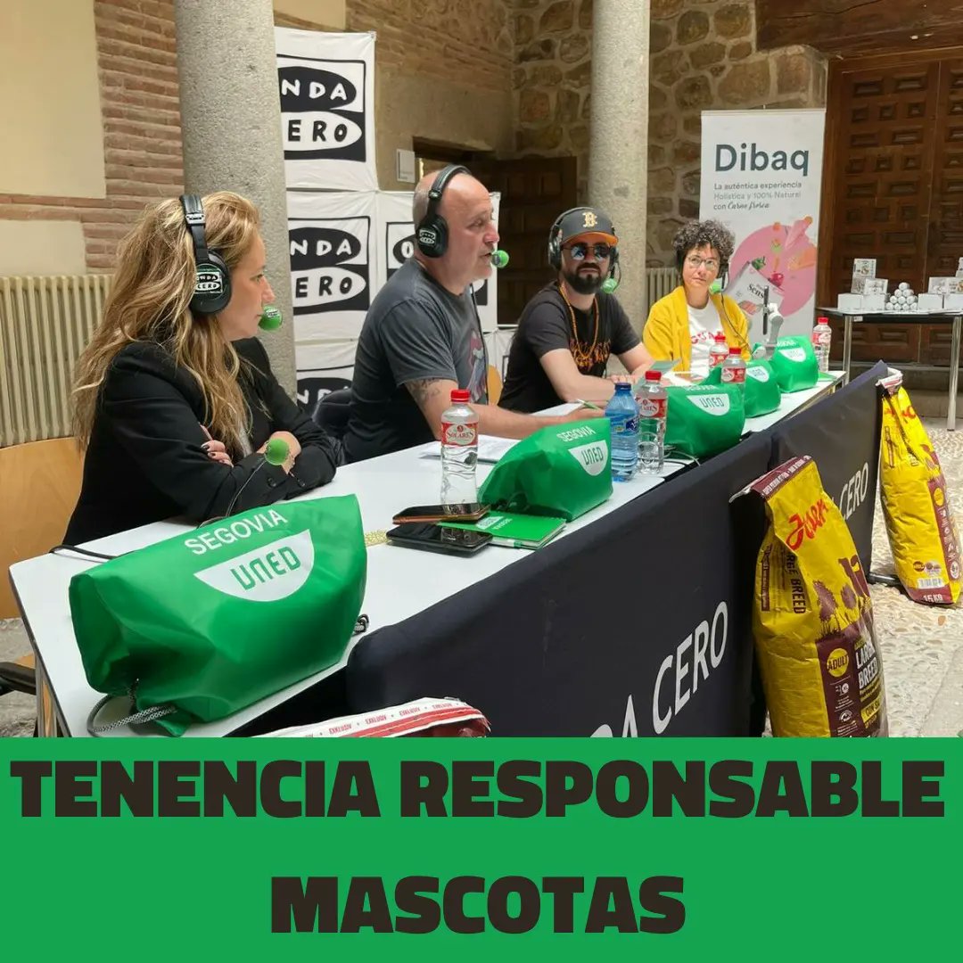 UnedSegovia's tweet photo. ✅Primera Jornada del Curso "TENENCIA RESPONSABLE DE ANIMALES DE COMPAÑÍA

¡Seguimos! Retransmisión en directo del programa de @ondacero @CPG_radio 🎧

Un lujazo de lugar, con unos profesionales increíbles 🙌🏼
@carlosmascotero @io_almagro @IvanCortesRadio @Angladavet https://t.co/YBMTx3tYu8