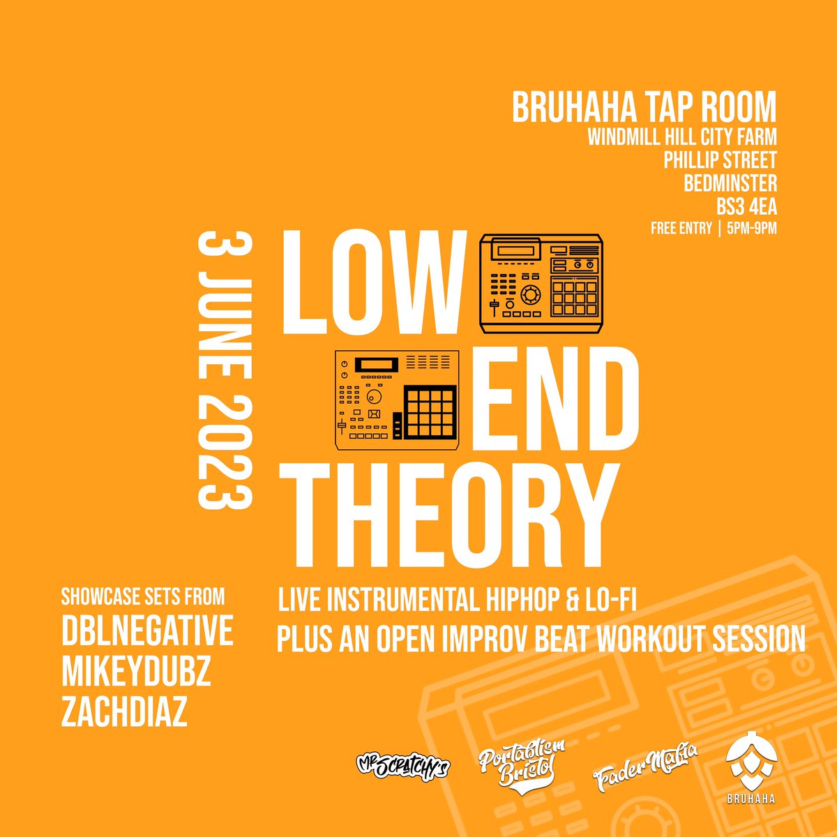 Going down from 17:00 at Bruhaha, Bedminster

#livehiphop #lofi #boombap #aleopardstolemyshoes #lowendtheory