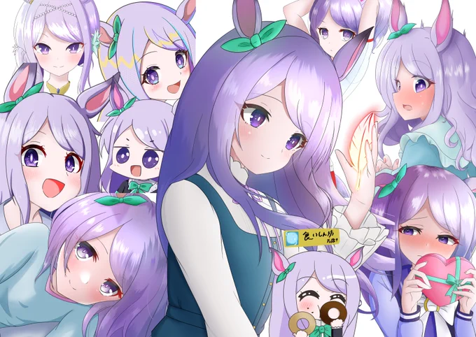 #描いたウマ娘まとめ ママママママママママックイーン