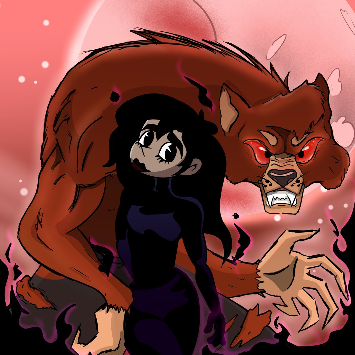 HamsterGrin's tweet photo. I have been loving Unicorn Warrior Eternal. I can't wait to see the effects of something recently. I want to see our Witch and Big bad wolf tear things up

#unicornwarriorseternal #adultswim #genndytartakovsky #artistsontwitter #BlackArtist #Fanart #Art https://t.co/JIBlxPUvoJ