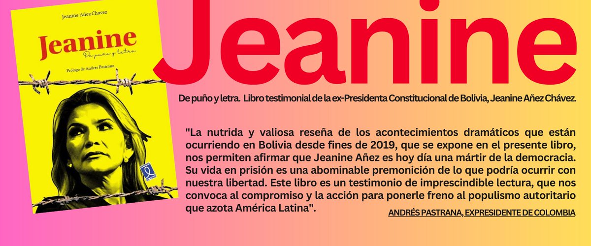 JeanineAnez tweet picture