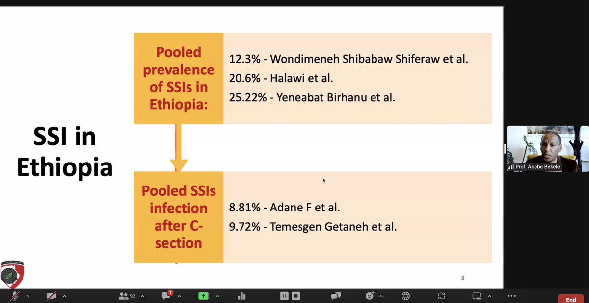 Come Join us to learn about #SSI 
#SurgicalSiteInfection #SafeSurgery #GlobalSurgery #Ethiopia #CME #EMA #YetenaWeg 
@abebesurg @ughe_org