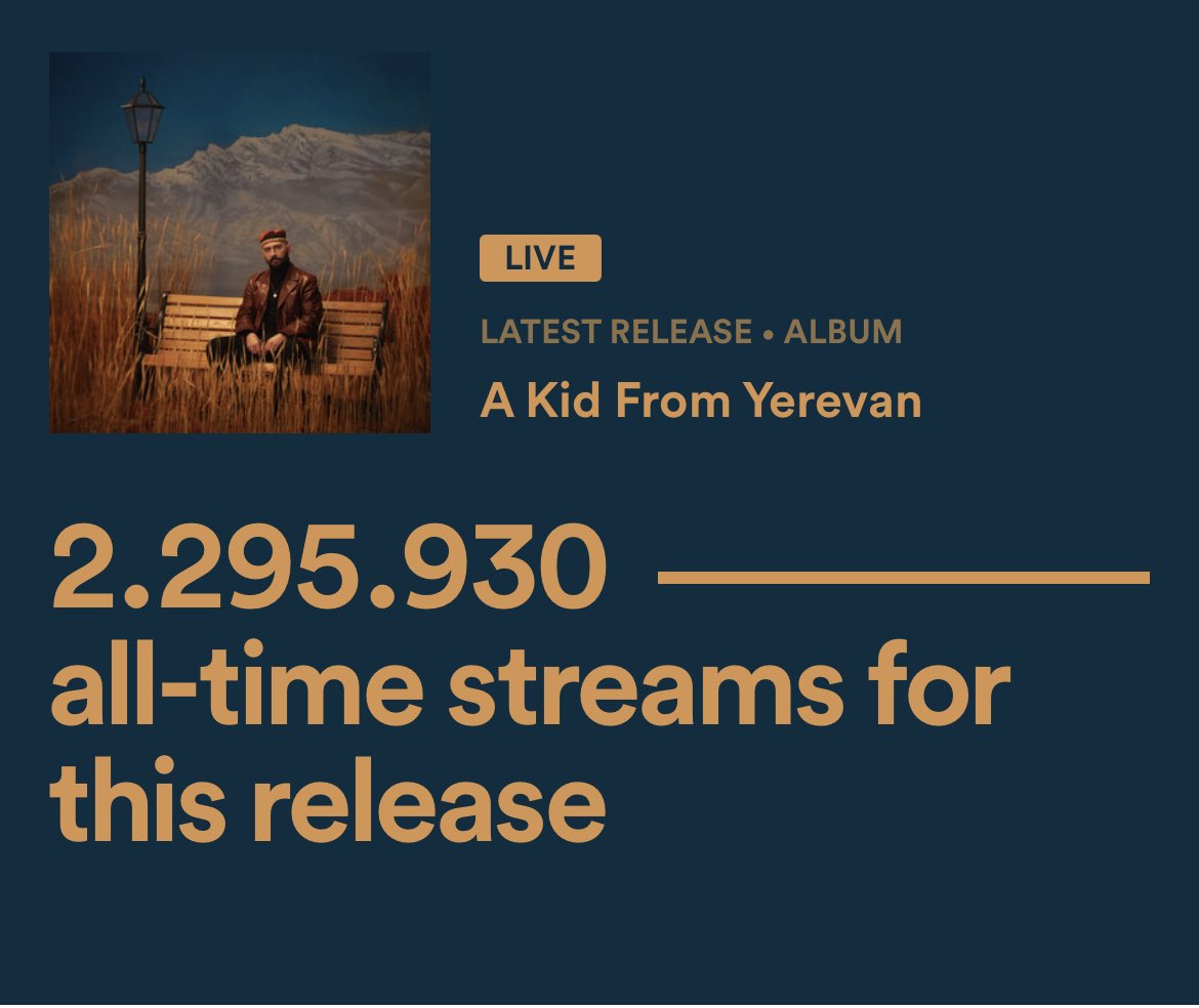 fullcrate's tweet image. 🥹😱😭 MY ALBUM IS FINALLY OUT!! Stream ‘A Kid From Yerevan’ here: lnkfi.re/aKidFromYerevan