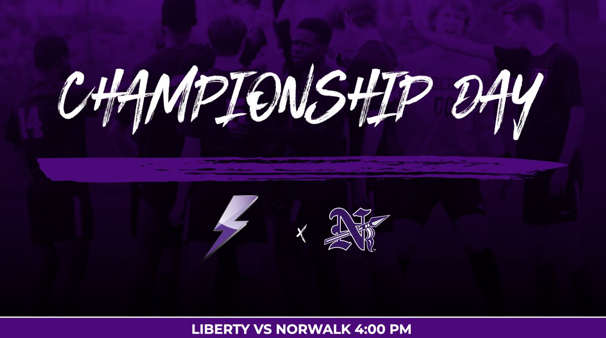 Good Luck to our Liberty Boys Soccer Team.  They will play Norwalk at 4:00 PM for the IHSAA 3A State Championship!