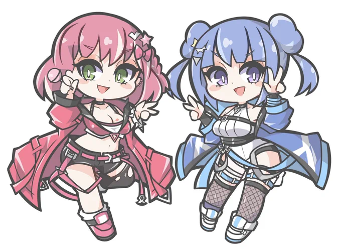 なんだァ…この素敵なタグはァ……   #デフォルメ絵を流してデフォルメ民を増やそう