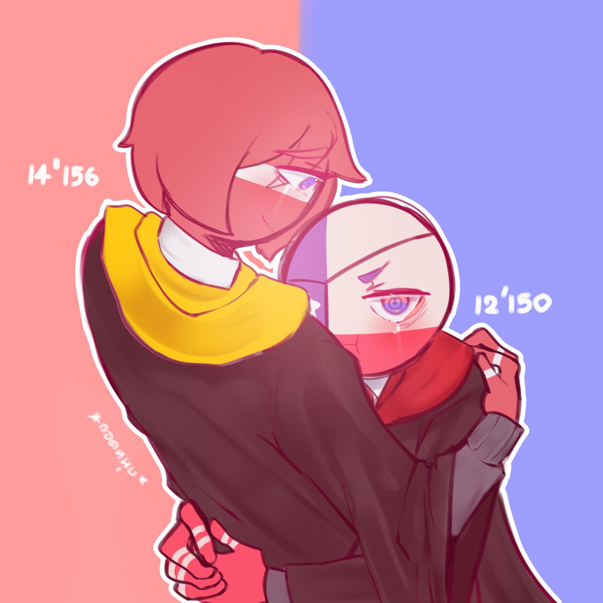 HloCool's tweet photo. They growing up🤩
🇨🇱🇩🇰
#CountryHumans 
#countryhumanschile
#countryhumansdenmark https://t.co/j2j0uxmJVe