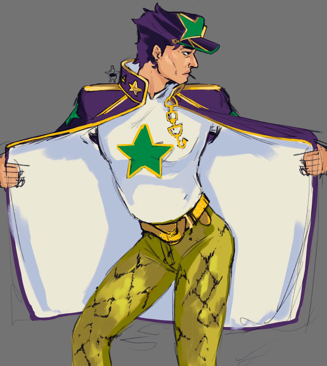 #jjba JOTARO!!!!!