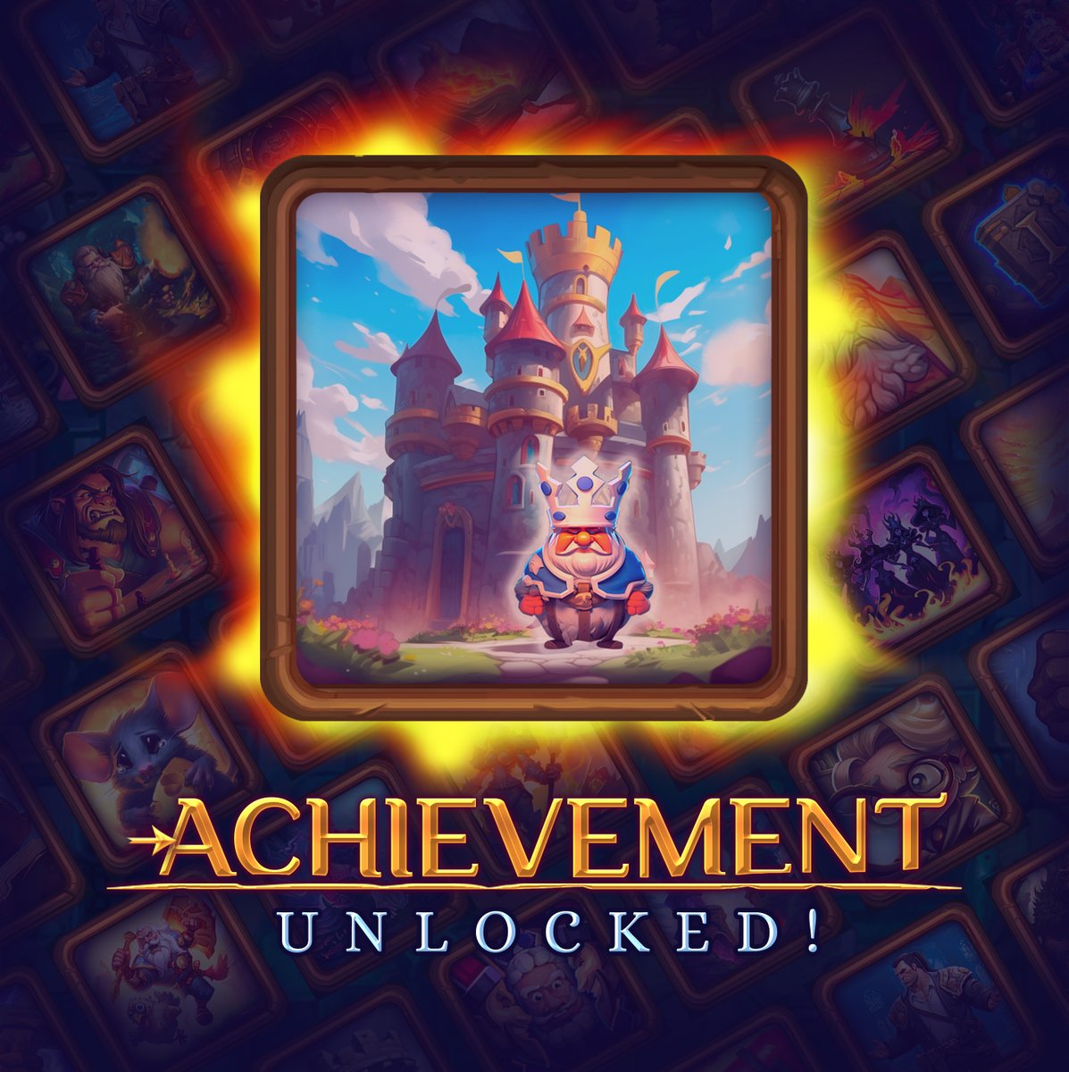 🔥 Day 9 of our epic Dark Chess reveal! 
Unveiling 9/64 "You Can't Do That in Chess!" 🏆 🎭 Break the norms! Achieve this by castling your King while under check! Who said you can't? 
Prove them wrong with your ingenious strategy! 💪🏰♔⚔️ 
#DarkChess #IndieGame #Chess