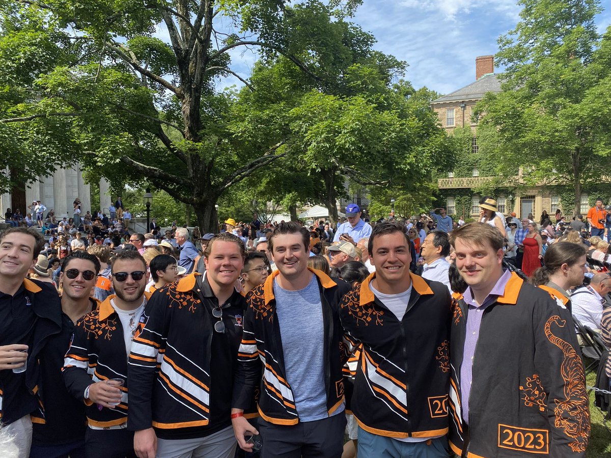 David_Bobo's tweet photo. Princeton’s commencement and reunion festivities made for a special week. With all the memories and friendships, this place will always be part of us.
#Princeton #PrincetonReunions #ORFE #CottageClub #Graduation #GOOM #ProudDad #Commencement #NewJersey #Alabama https://t.co/0rkpHHZQkn