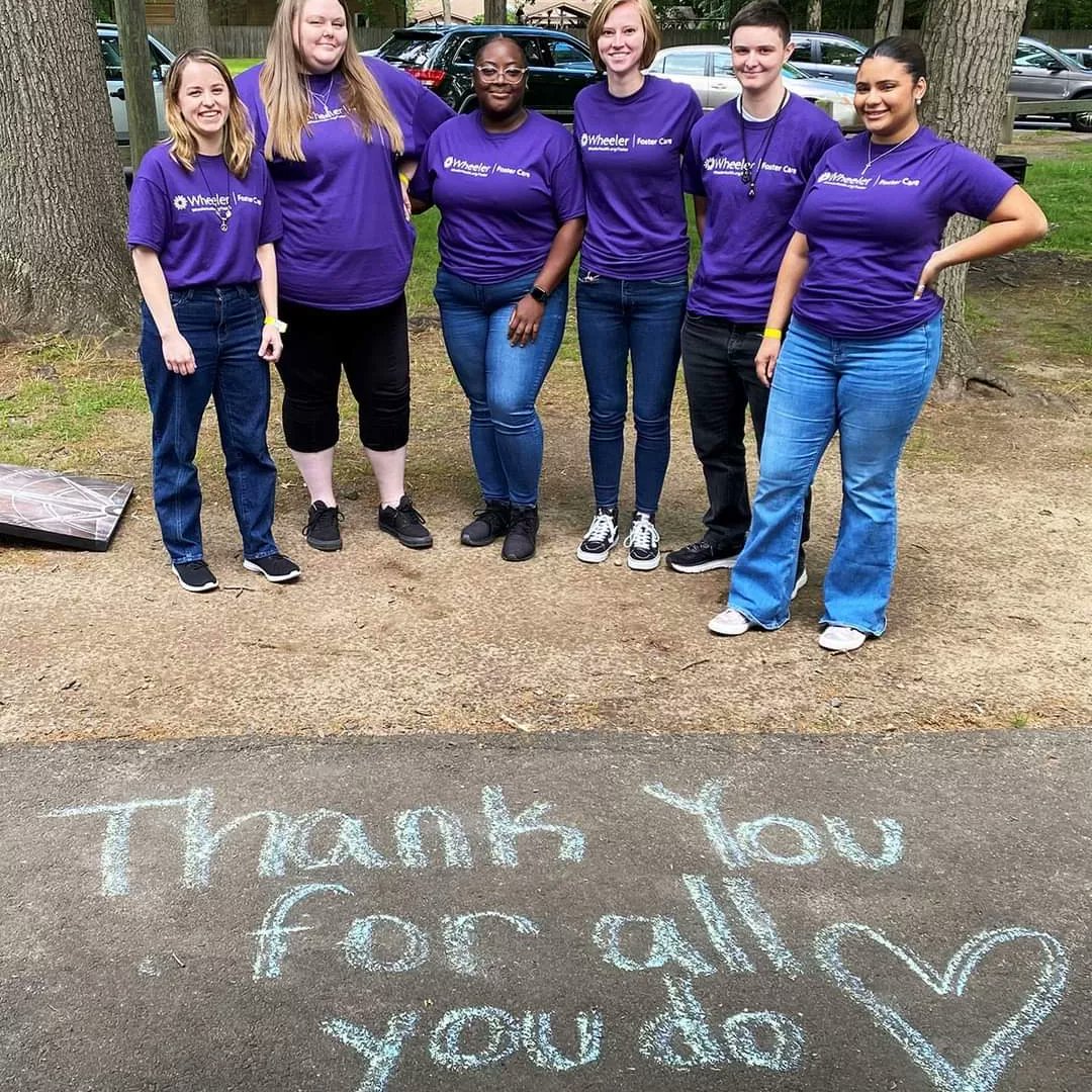 Last week, our #fostercare team gathered in Norton Park in #PlainvilleCT for pizza, games, and other treats to celebrate our foster parents who give so much every day. Learn more about our program at bit.ly/3oONTLc.