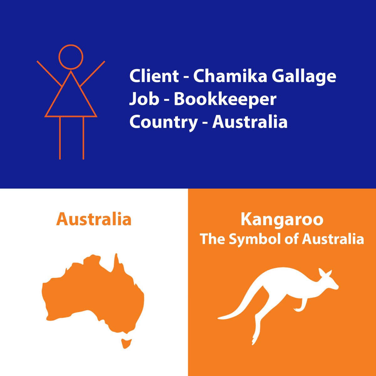 donsonnydesign's tweet photo. LOGO DESIGN CHAMIKA BOOKKEEPING

#logodesigns  #design #chamika #bookkeeping #australia #graphicdesign #illustration #vector #immaginecoordinata #donsonnyart #client #creative #symbole #kangaroo #typeface https://t.co/qMdQ1SWSdU