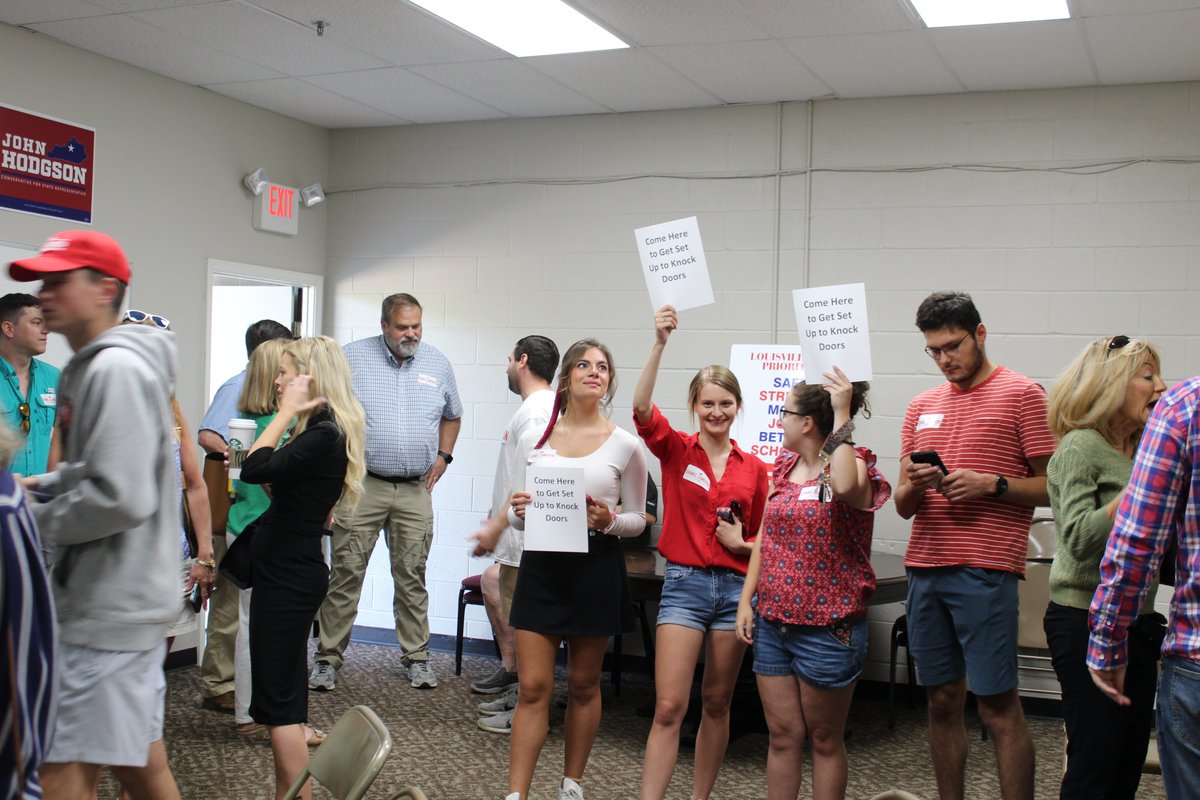 LouisvilleGOP's tweet photo. A great turnout for this morning's Super Saturday event at Louisville GOP HQ! #TeamCameron #KYGov
#danielcameron #danielcameronforgovernor
#kentucky #kentuckygovernor #ky #louisville #louisvilleky #jcrp #gop #republican #governorsrace #election #voting https://t.co/eL1my2y2y9