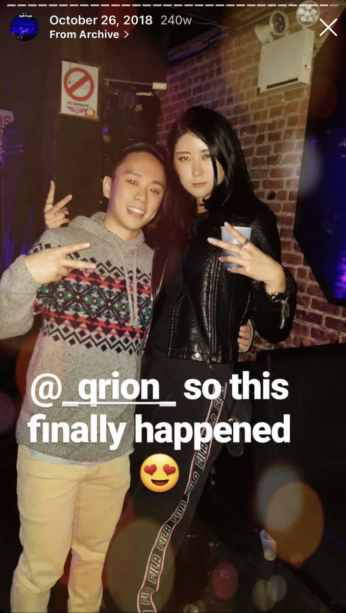 lintendo64_'s tweet photo. @_Qrion_ t'was slow magic™️ seeing you last minute @Elsewhere full circle (with a sprained ankle); will never forget the room where i first had the pleasure of watching you live. who'd've guessed we'd go from SC to EDCLV in only 7 years? loved the blend btw v refreshing! https://t.co/9Gpjc9u6El