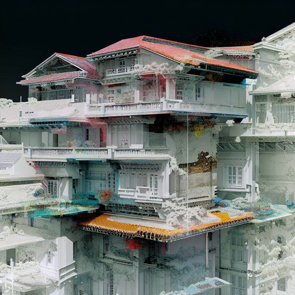 jvlive_H's tweet photo. Within ivory pixels, a tapestry unfolds,
Asean whispers blend with Gothic molds.
Goodnight!🎑
#architecture #Singapore #SoutheastAsia #aiartcommunity #bing #dalleart #strange #surreal #weird #glitch #pixelsort #aipoet https://t.co/dgOPwYKag1