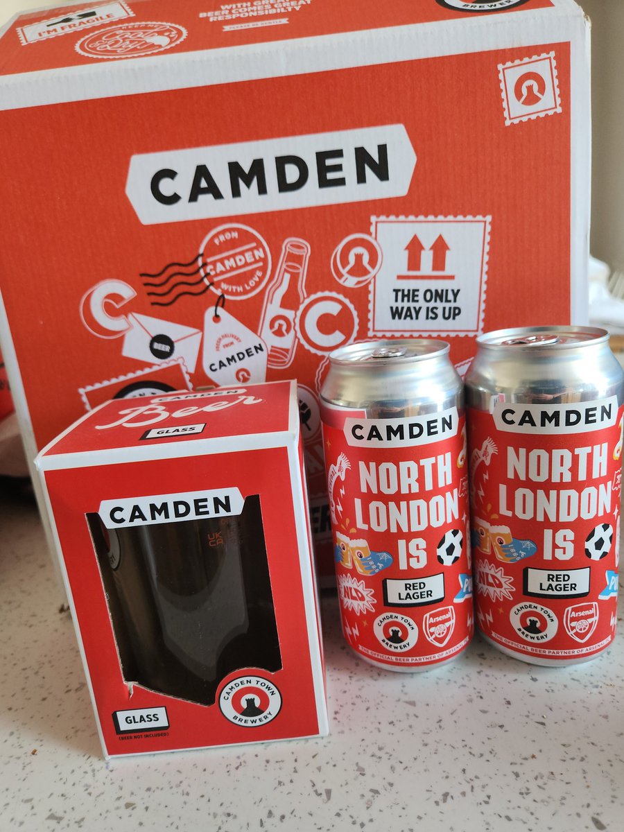neezus88's tweet photo. Cant beat @CamdenBrewery x @Arsenal combo in the sunshine 👌 https://t.co/U7Uh4kpqiB