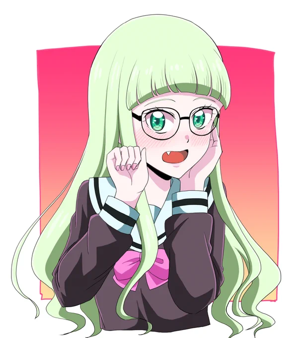 照れちゃった藤堂さん