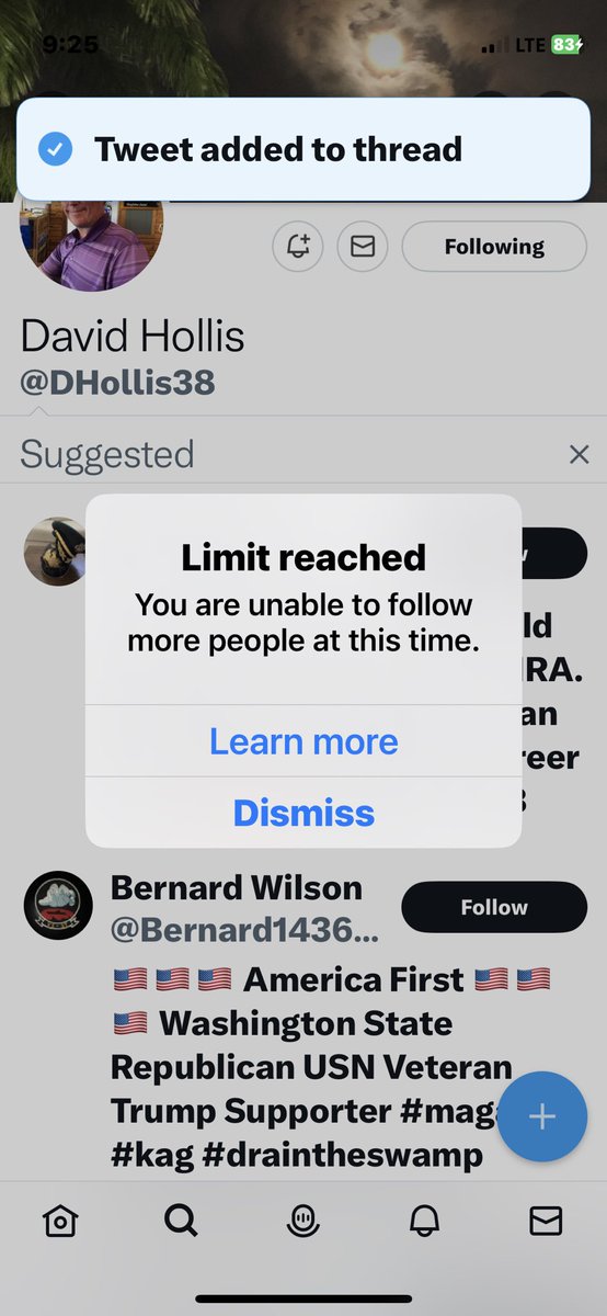 MissAllyBerger's tweet image. #LimitReached

#VetDavidHollis 

@DHollis38 

#HashTagGame2023 

#TrendingNow

#OdishaTrainAccident 

#มิวมาคุย 

#SaturdayMood 

#TagGame2023

#Tagged 

@DeniseHollis16 
@denisehollis73
@MissAllyBerger 
@catturd2 
@StevieStacks84 
@pulte 
@JordanBrace8 
@elonmusk