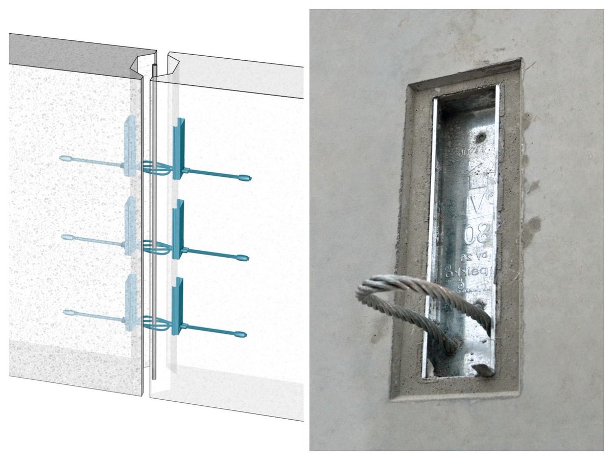 The PEIKKO PVL Connecting Loop is a great wall to wall and wall to column connector that is 
effective and easy to use!

Learn More: peikko.com/products/produ…

#precastconnections #precast #architects #innovation