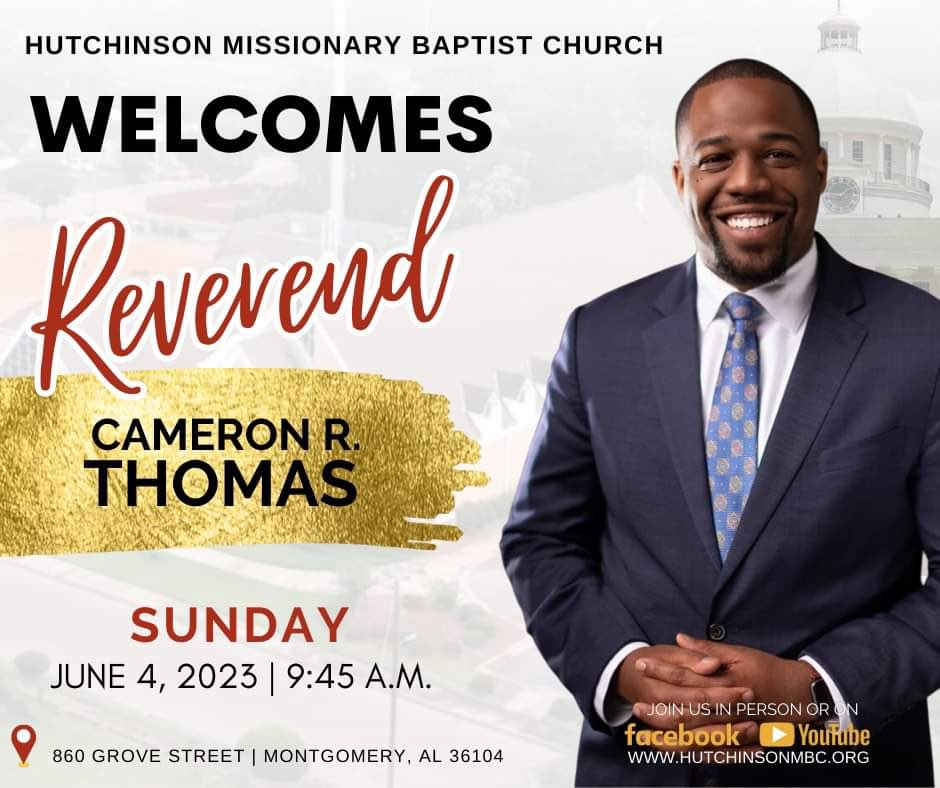 Tweeps- I wanted to provide an update on my life. I will begin my new work <a href="/hmbc860/">Hutchinson Missionary Baptist Church</a> this week. I solicit your prayers as we begin this work this week.