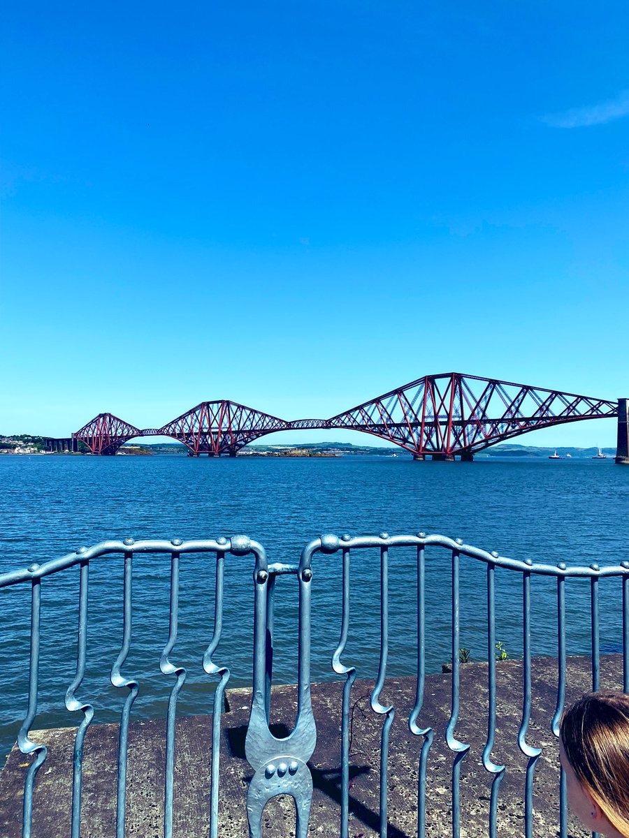 What a beautiful day! #scotland #southqueensferry ☀️
