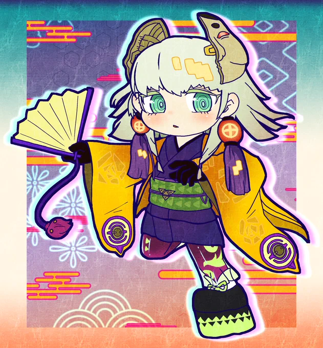 ジャンルごった煮だけどデフォルメ好き好きマンなので  #デフォルメ絵を流してデフォルメ民を増やそう