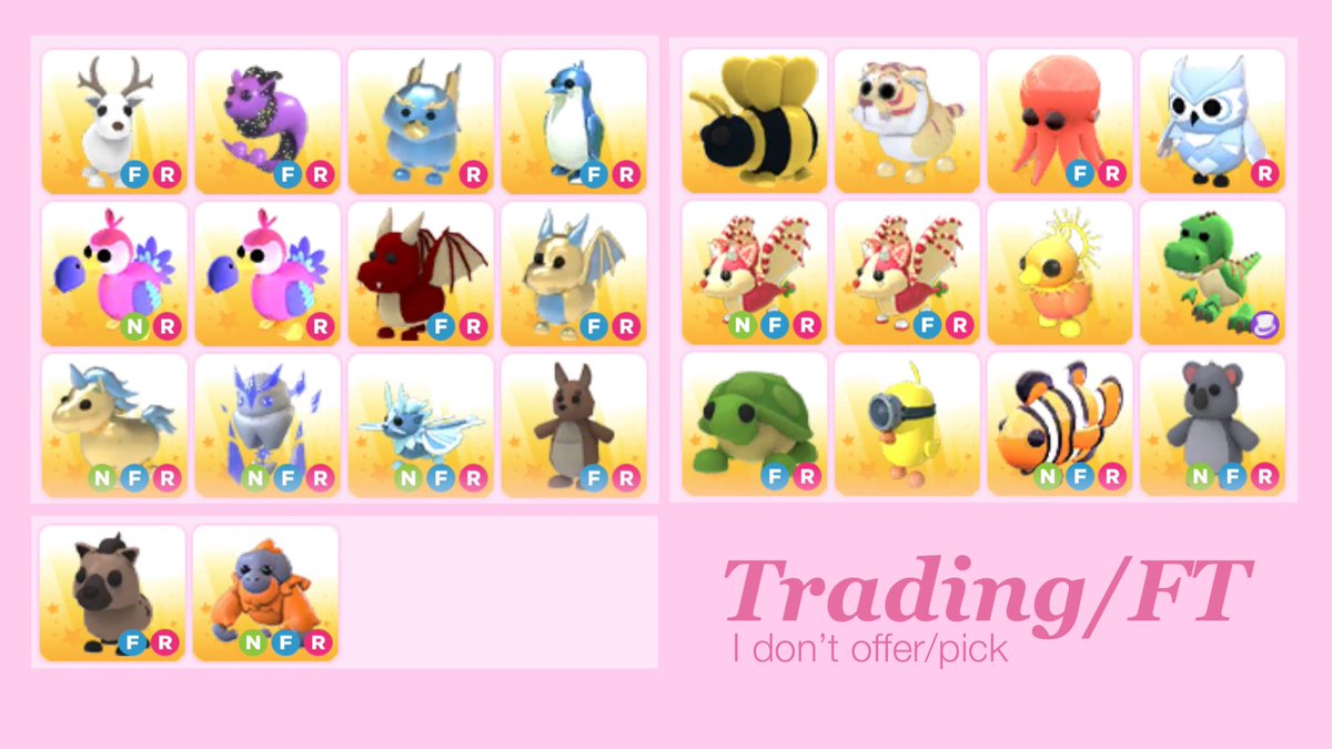cxshmeresh's tweet photo. Trading for good offer! Nlf cross-trades
I don’t offer 
#adoptme #adoptmetrade #adoptmetrades #adoptmetrading #adoptmetradings #adoptmetrader https://t.co/X6U0aqGDuH
